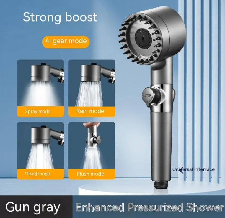 Adjustable Strong Supercharged Shower Head