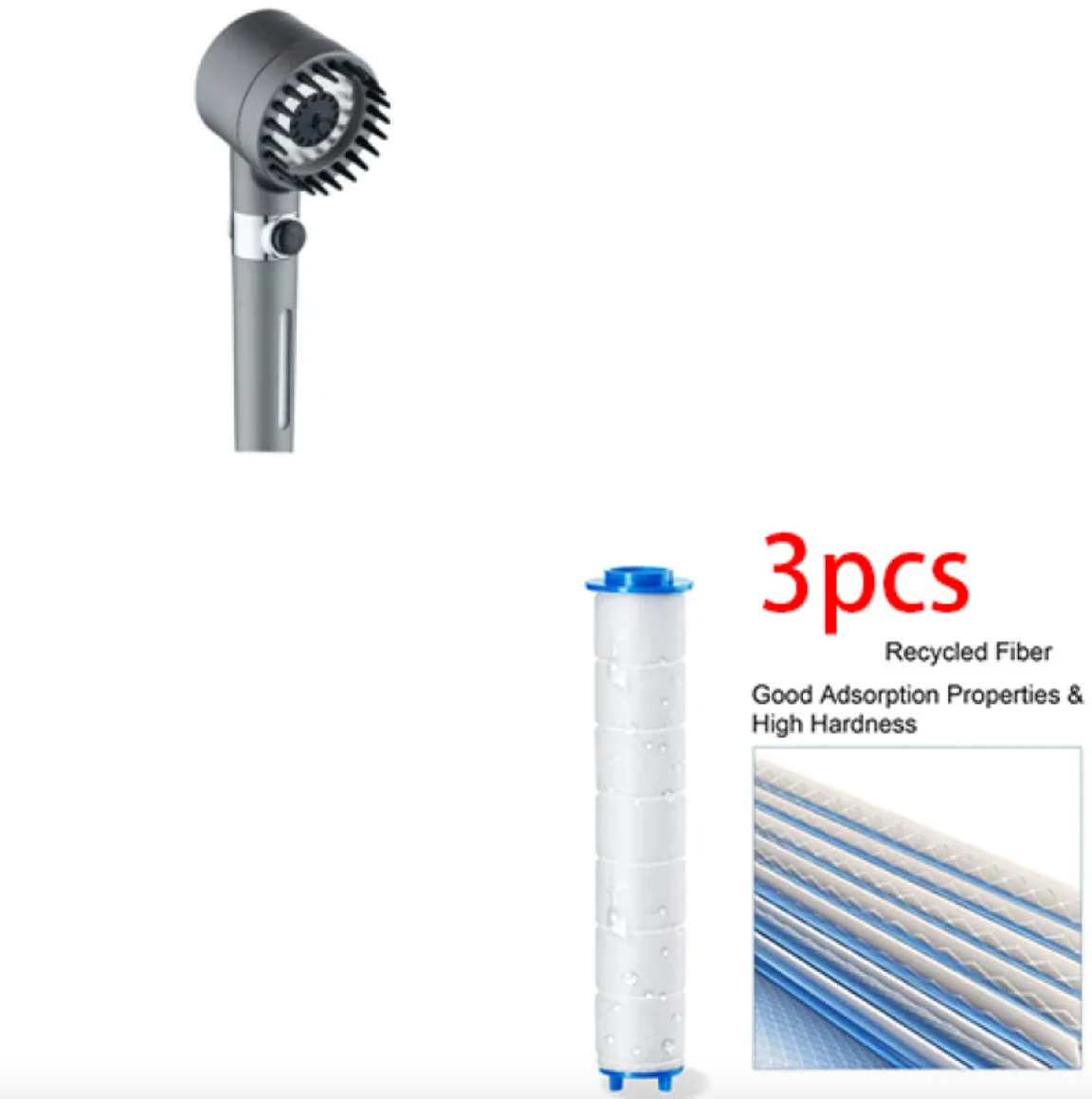 3-Mode Shower Head
