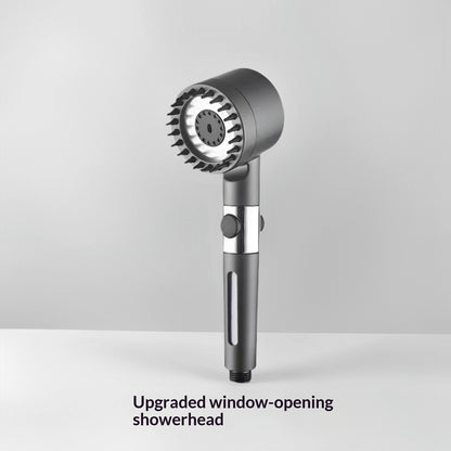 Boosted Shower Head With Hose Set