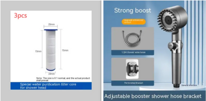 Adjustable Strong Supercharged Shower Head