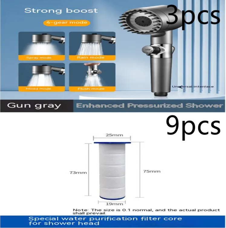 Adjustable Strong Supercharged Shower Head
