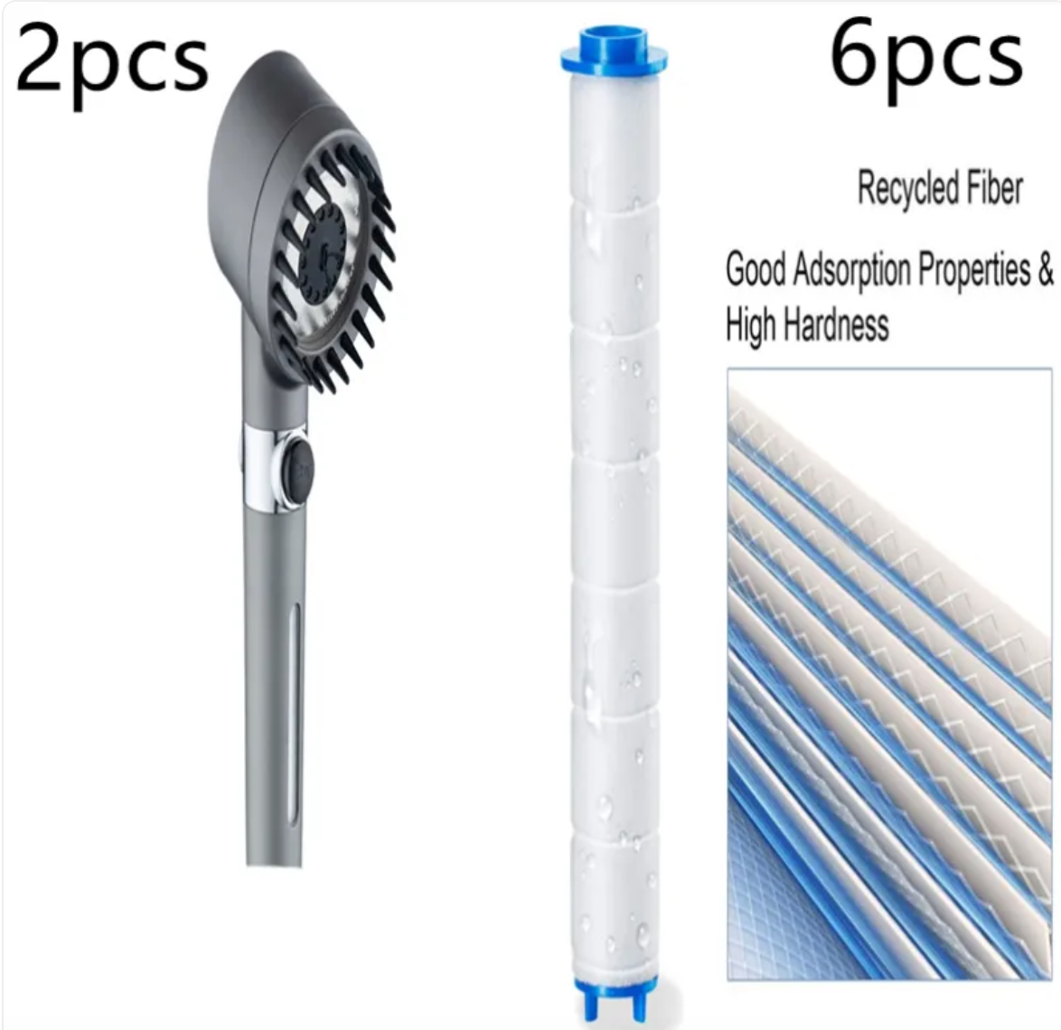 3-Mode Shower Head