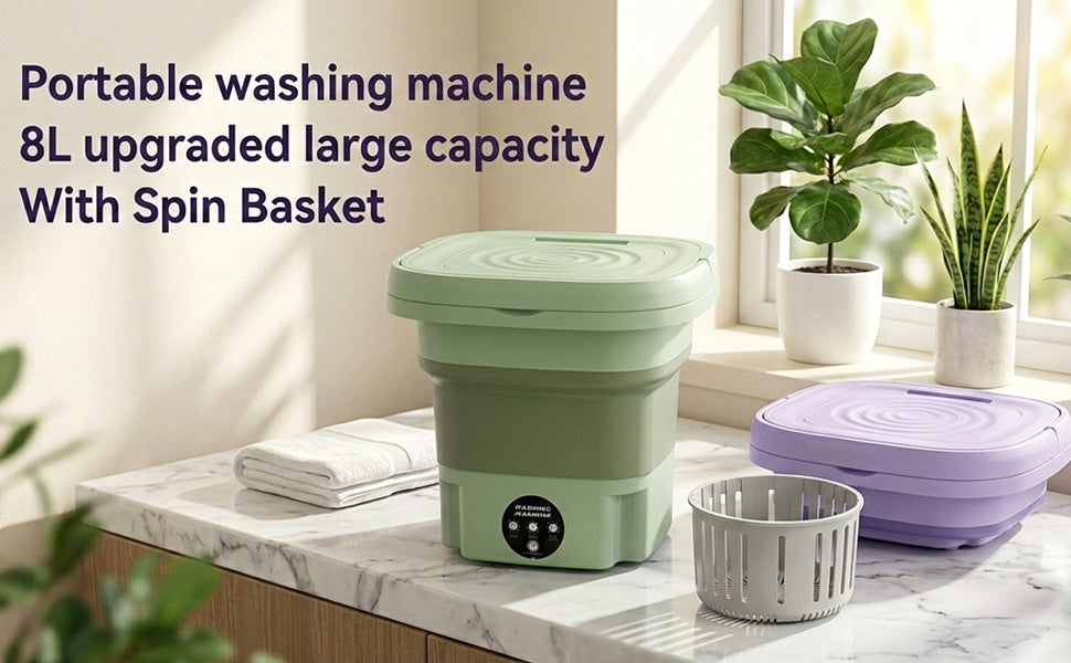 Retractable Folding Washing Machine