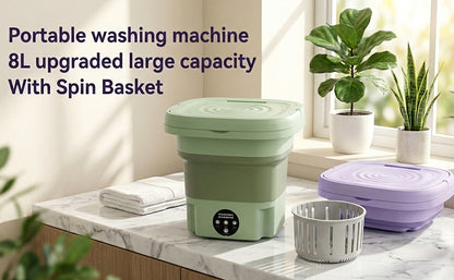 Retractable Folding Washing Machine