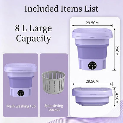 Retractable Folding Washing Machine