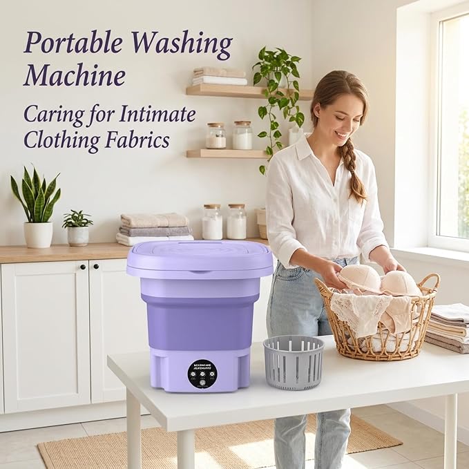 Retractable Folding Washing Machine