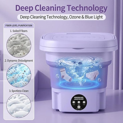 Retractable Folding Washing Machine