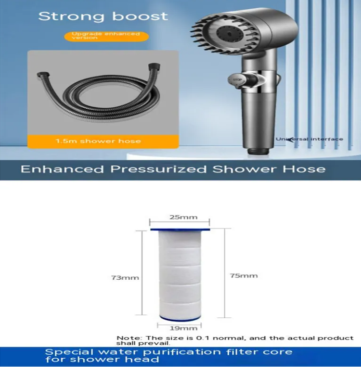 Adjustable Strong Supercharged Shower Head