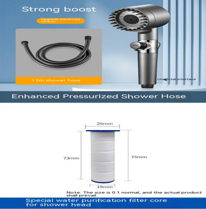 Adjustable Strong Supercharged Shower Head