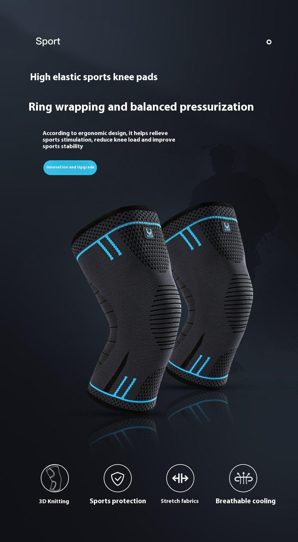 Nuoorya™ FlexGuard Knee Sleeve Pro