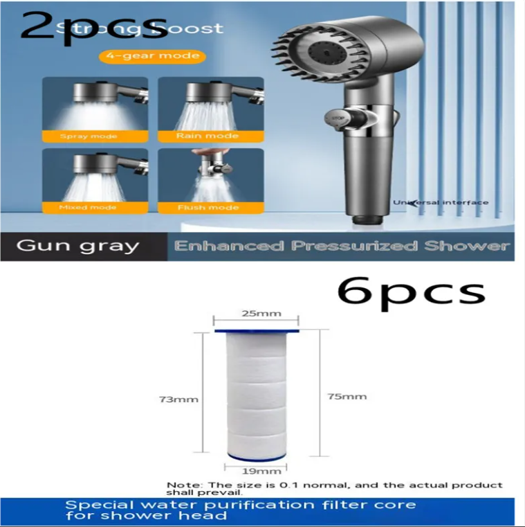Adjustable Strong Supercharged Shower Head