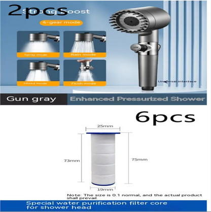 Adjustable Strong Supercharged Shower Head