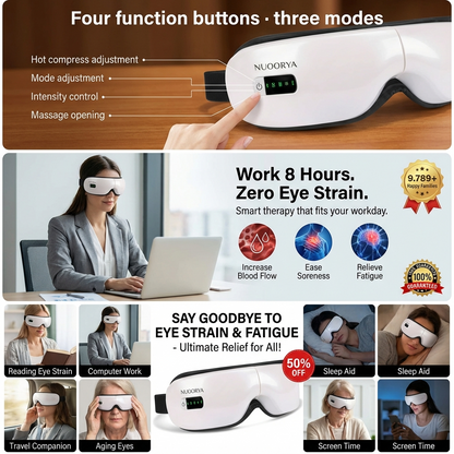 Nuoorya™ LumiRelax Eye Massager.