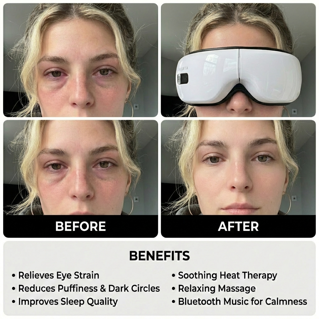 Nuoorya™ LumiRelax Eye Massager.