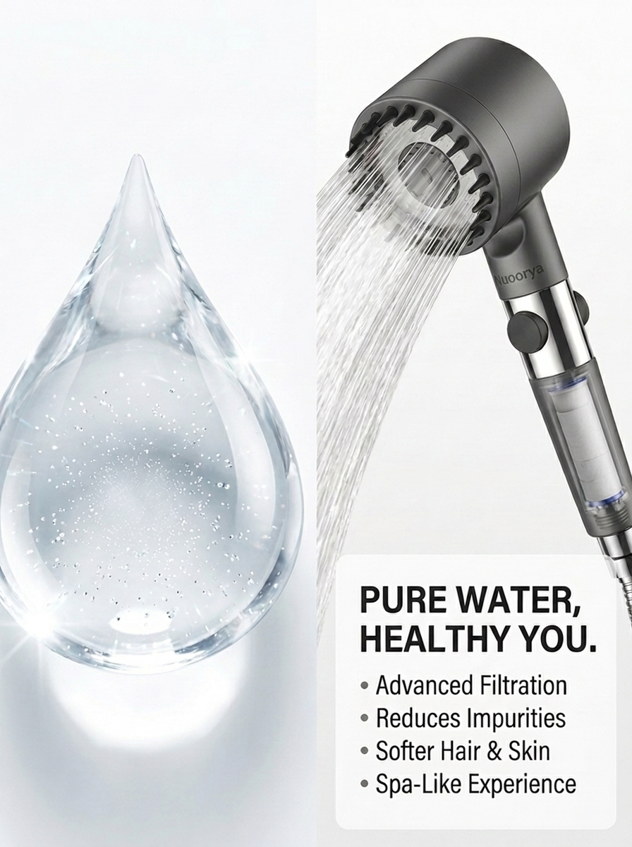 AquaPure Pro™ — The High Pressure Filtered Shower Head