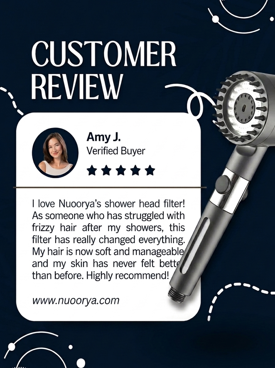 AquaPure Pro™ — The High Pressure Filtered Shower Head