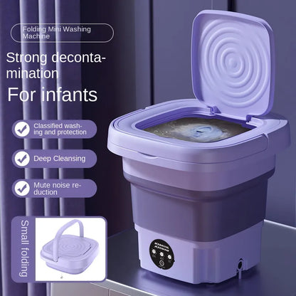 Retractable Folding Washing Machine