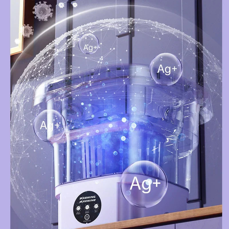 Retractable Folding Washing Machine